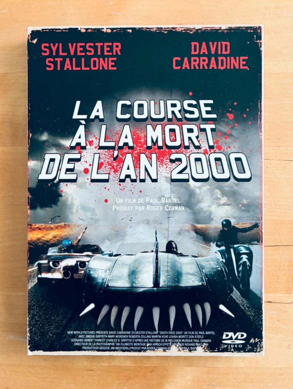 DVD La course à la mort de l’an 2000 David Carradine Sylvester Stallone.